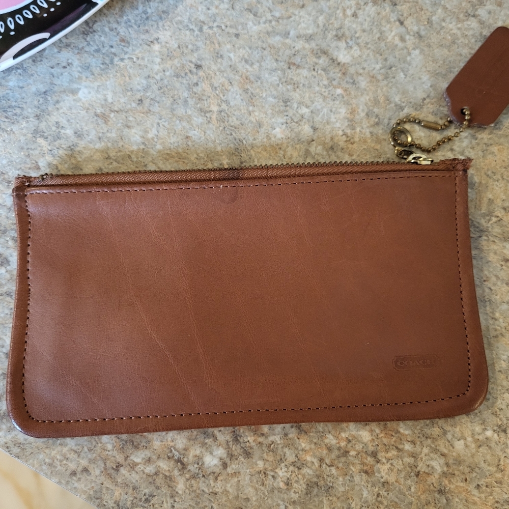 Vintage Coach Vintage Skinny Case 7170 British Tan
